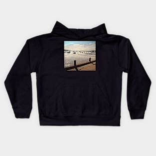 Late Afternoon on the River Deben Kids Hoodie